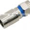 RF coaxial  quick install connector,F compression waterproof RG58/RG59/RG6 /RG11 75ohm,
