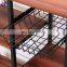 Square Small Mobil Kitchen Trolley Without Handle