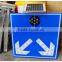 Best price road safety led solar lane device warning sign board