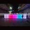 2022 Modern High Quality Nightclub Wine Illuminated Led Bar Counter Table Haute Bar Curve Colorful Bar Furniture Set