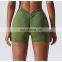 New Fitness Custom Breathable High Waist Scrunch Butt Lift V Shape For Women Gym Yoga Sports Wear Worlout Leggings Shorts Pants
