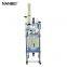 Laboratory Double Layer Jacketed Glass Chemical Reactor 30L