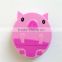 Dancing Pig Animation Custom Contact Lens Container Holder