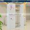 Printing modern portable bedroom furniture flower cover wooden wardrobe closet