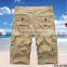 OEM apparel good quality cargo shorts with belt