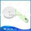 Wholesale curved handle pizza spatula /cheese cutter / pizza cutter