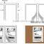 half sheet self adhesive 8.5*11 inch logistics label manufacturer