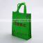 Custom printing non woven die cut handle apparel bag