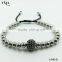 2016 Latest Round Black beads Bracelet jewelry Good for Luck jewelry