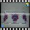 Hot Sale DIY Clear Acrylic Serving Trays With Printing Pattern