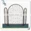 LC-86453 Hand forged iron metal folding indoor home fireplace screen