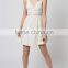 hollow lace women dress spaghetti strap women dress OEM service