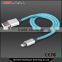 Hot sale 1m 2m 3m 2.1A TPE copper core Nylon braided usb cable for samsung and Iphone devices