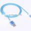 Braided double sided Micro USB cable for Andriod reversible usb plugs data cable