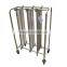 for circulation boxes stainless steel hose reel cart