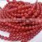 Wholesale Natural Red agate Gemstone Beads 4-8mm round beads strand for Jewelry Making