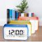 New Design Promotion Item Smart Multi-functional Digital Electric Three Alarms Setting Talking LCD Desk Clock