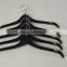 1088 Shoulder 41cm Slip Plastic Black Clothes Hangers For Washhouse Using