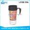 14oz stainless travel mug coffee cup with handle