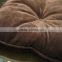 100% polyester soft corduroy seat/floor/chair cushion
