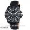 Men Mechanical Chronograph Watches Genuine Leather Belt 316 Stainless Steel Case