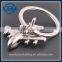 High Quality Logo Printing Airplane Keyring