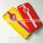 Silicone Yellow and Pink Unique Cell Phone Accessories/silicone Case Cover