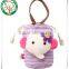 Hot sales elephant plush bag Corduroy bag
