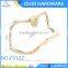  gold supplier high grade butterfly shape bag frame for women fashion bag decoration with rinestone