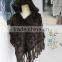 Mink fur shawl for women /high quality women mink fur cape