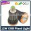 New model 12W spot COB led grow light for small pot plant growing