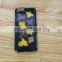 white 5 inch mobile phone stylish mobile covers with real flower inside