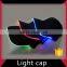 Solar light fence post color led cap