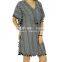 Cotton Solid color Short Kaftan Abaya Maxi Dress Sexy Nighty Manufacturer