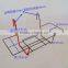 factory supply steel flower pot racks