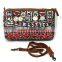 Gypsy Banjara Tribal Cross Body Bag Removal Leather Strap Bag Tribal Banjara Clutch Bag