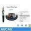 Factory Supply 24 Core Single Mode Fiber Optic Cable GYTS Offer in Drum Packing