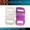 Yukai Color changing plastic 3/8 " buckles,quick side relase buckles for backpacks