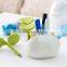 Creative Sprouting Bean Shape Desktop Stationery Holder