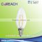 Hot sale 4W LED candle lights with CE UL approved E14 lampbase Coreach
