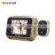 clear image under wifi door eye viewer,32types ringtone for selecting