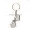 Wholesales Craft Gift Heart Shaped Metal Keychain /Mini Photo Frame Key Chain