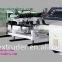 PVC corrugated pipe making extruder machine