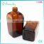2015 New product 100ml Green mini olive oil glass bottle