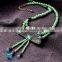 New Design Hot Sale Fashion Delicate Freen Peacock Necklace, Fashion Dainty Necklace