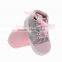Manufacturers selling Mens grey wave embroidered cotton heart-shaped female baby toddler shoes children shoes hs713
