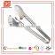 2016 kitchen flexible high quality stainless steel food tongs