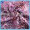 polyester spandex blend hot stamping fabric customerlized