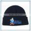 high quality 100% acrylic winter hat custom embroidered beanie