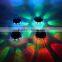 4Pcs Universal LED Solar Energy Power Colorful Wheel Centre Hub Flash Light Lamp